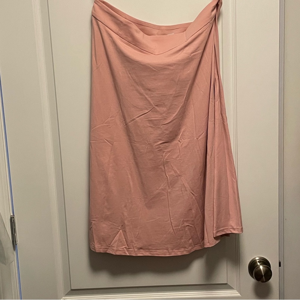 Amazon (Kate Kasin) Blush Pink XXL A-line skirt.